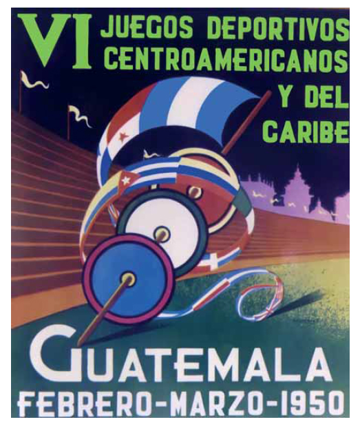   Official Poster of the VI Games of Central America and the Caribbean 