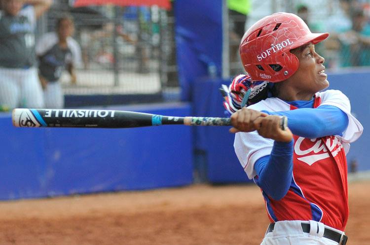 Partido Cuba-Puerto Rico por incluirse en la final. Foto: José Raúl Rodriguez Robleda