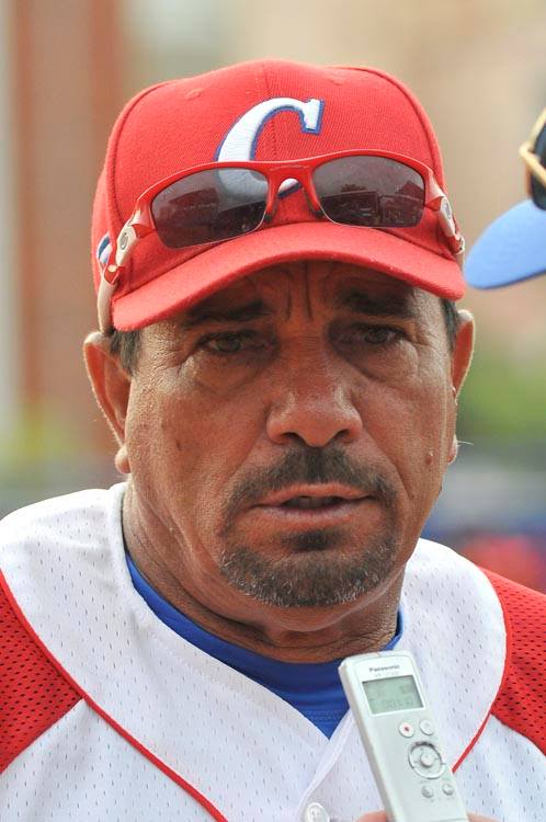 Jorge Lamas de Río, director técnico de la selección femenina de softbol. Foto: josé Raul Rodríguez Robleda