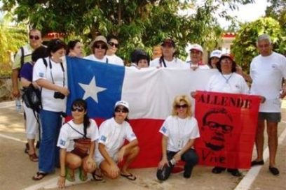 Sindicalistas solidarios visitan el centro del país