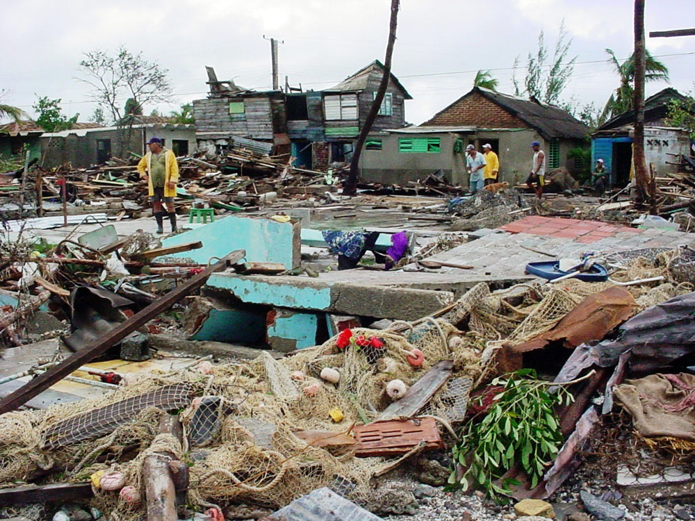 El poder destructivo de los huracanes es siempre considerable. La imagen corresponde al paso del huracán Sandy por el oriente del país.