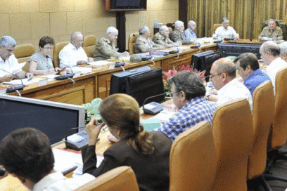 Analizó el Consejo de Ministros aspectos de la planificación de la economía
