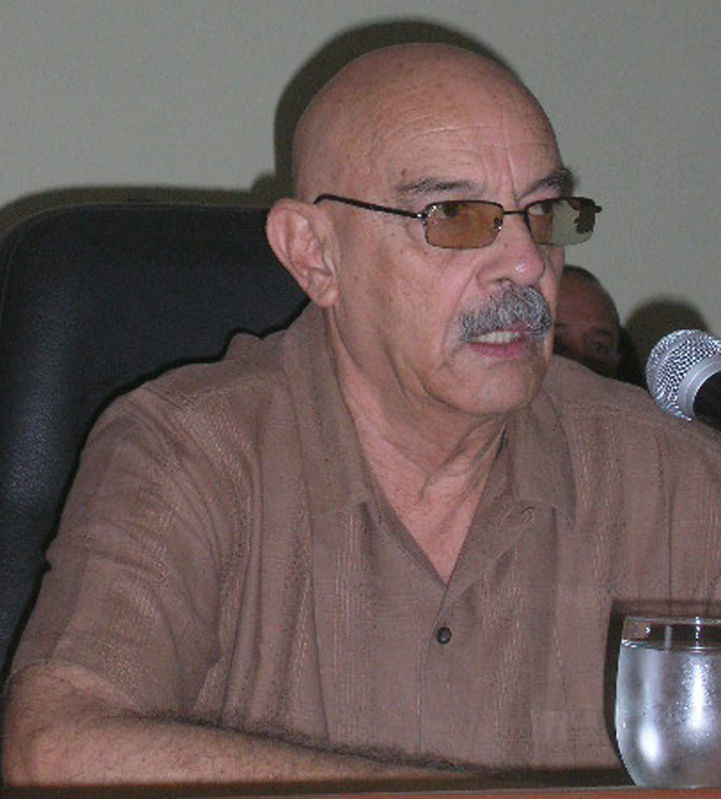 Antonio Moltó Martorell, Presidente de la Unioón de periodistas de Cuba. Foto del autor