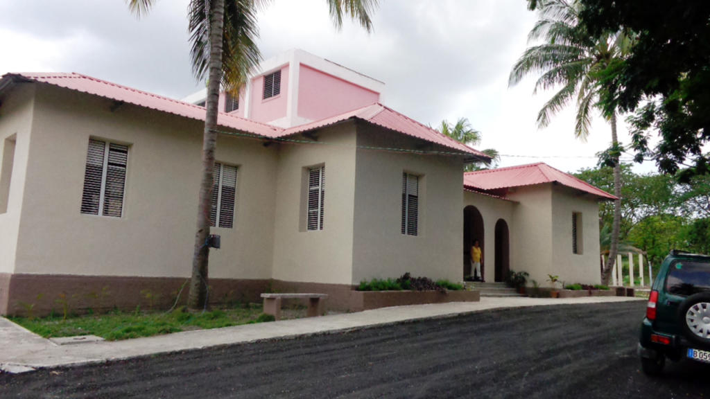 Esta es una de las edificaciones del nuevo Hogar de Ancianos, en la zona de Lajitas, en el municipio de Cienfuegos.