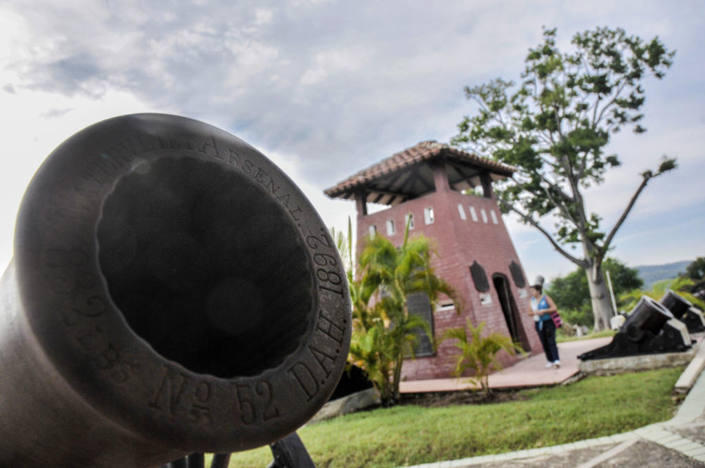 Vista del parque histórico militar ubicado en la loma de San Juan. Foto©Rene Perez Massola