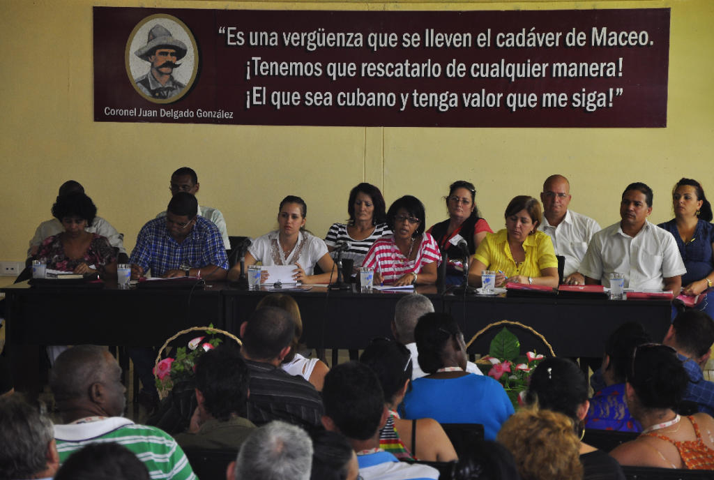 La secretaria del SNTCIE se refirió también a los desafíos de los comunicadores en el contexto nacional. Fotos: Cristian Domínguez