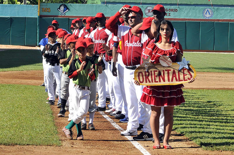 Equipo Orientales, ganador del Juego de las Estrellas. Foto: José Raúl Rodríguez Robleda
