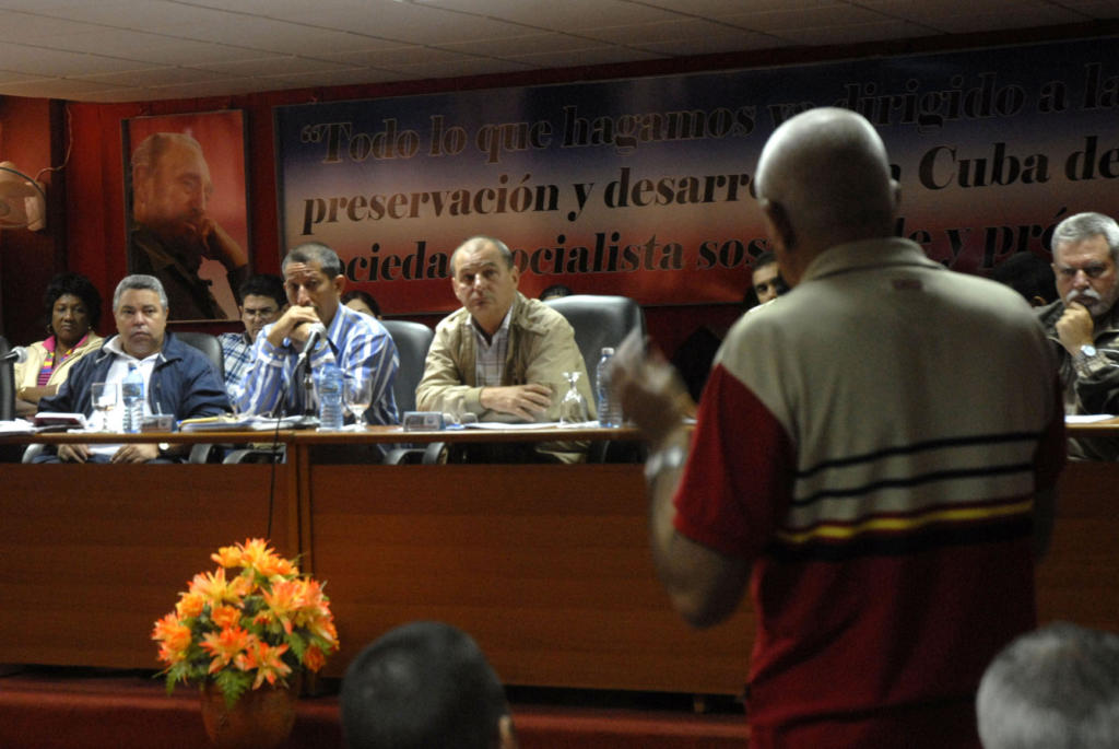 La necesidad de mayor capacitación fue expuesta por los dirigentes sindicales artemiseños. Foto: Agustín Borrego