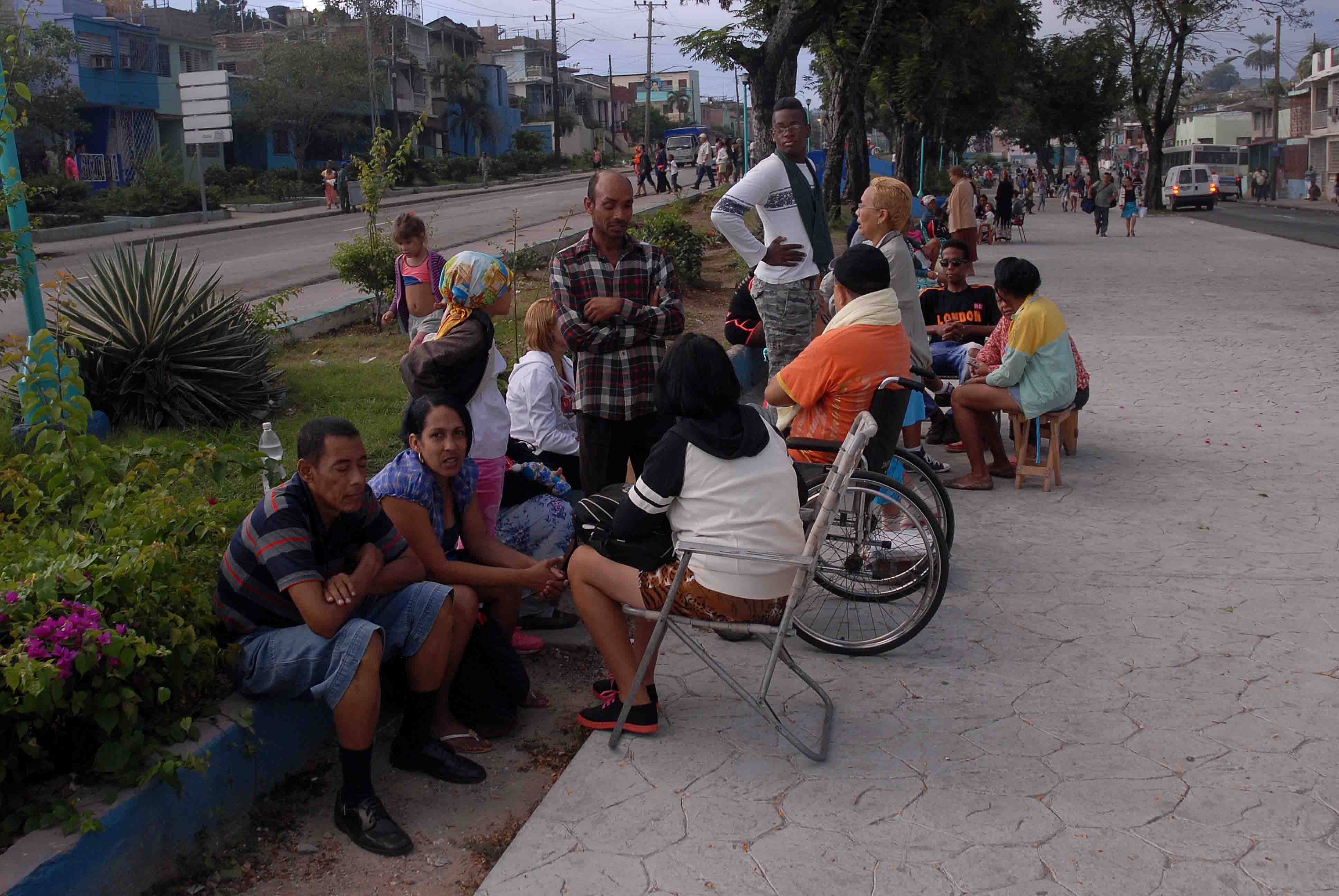 Foto situación sismológica en Santiago de Cuba