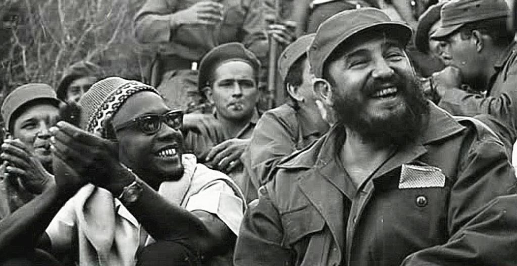 Amilkar Cabral y Fidel. Foto: tomada de internet