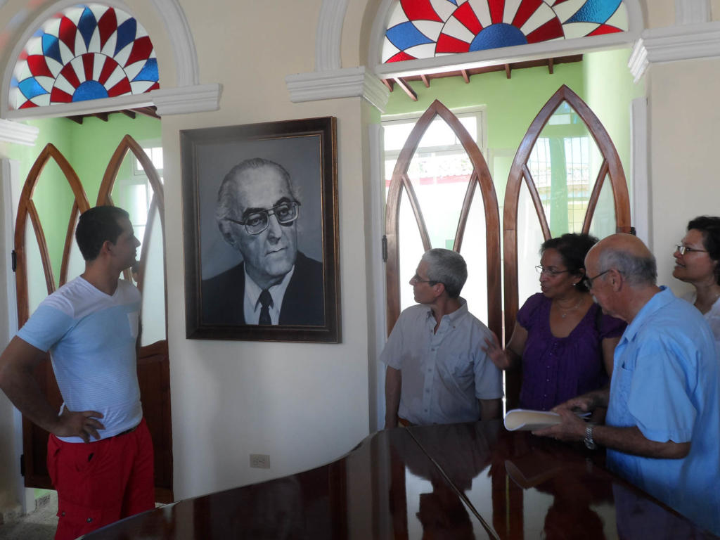 Lo que fuera en sus inicios 15 años una modesta sala de información se trasformó en un reconocido lugar con una colección variada de objetos relacionado con la música. Foto del autor