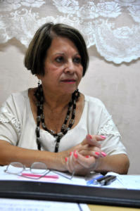 Rosa Benavides, directora de la Sucursal Cienfuegos de la Canec. Foto: Juan Carlos Dorado