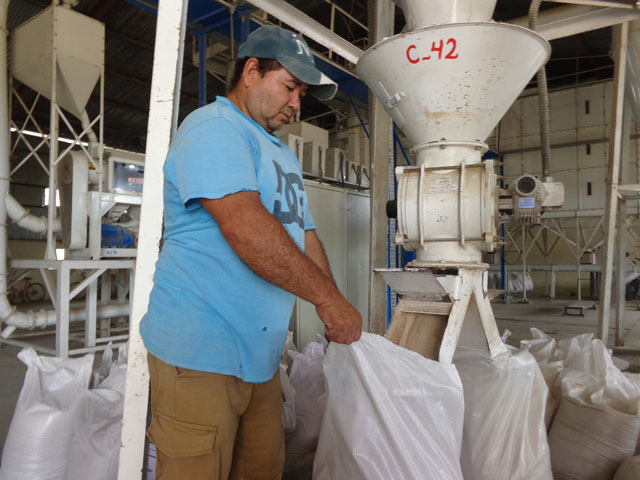 La Empresa Agroindustrial de Granos Máximo Gómez, enclavada en el municipio avileño de Chambas, sigue arrastrando la pesada cadena de las pérdidas económicas. (Foto: José Luis Martínez Alejo)