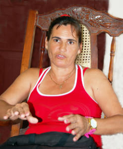Annia Sánchez Paneque, presidenta de un CIR desde hace 14 años.