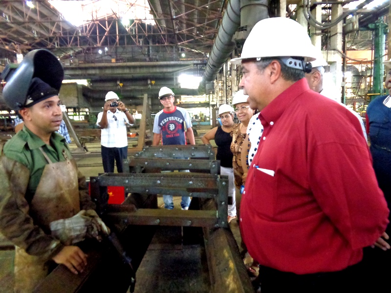La fábrica de estructuras metálica desempeña un rol fundamental en el desarrollo económico del país. Foto: Jorge Pérez 