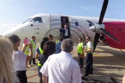 Inaugura compañía aérea norteamericana Silver Airways vuelos a Cuba