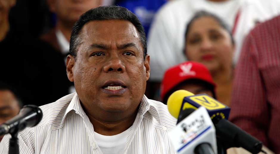 El presidente de la Federación Bolivariana de Trabajadores del Sector Público, Franklin Rondón. Foto: Tomada de internet