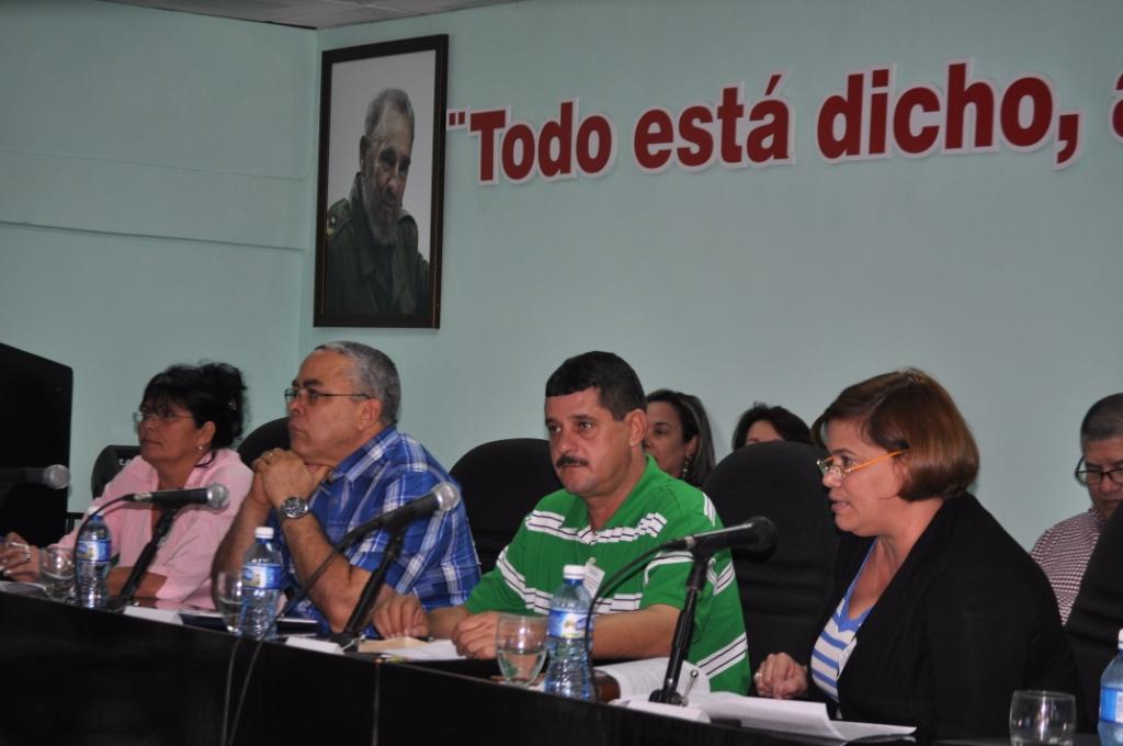 Balance del trabajo realizado por el Comité Provincial de la CTC en Holguín. Foto: Elder Leyva