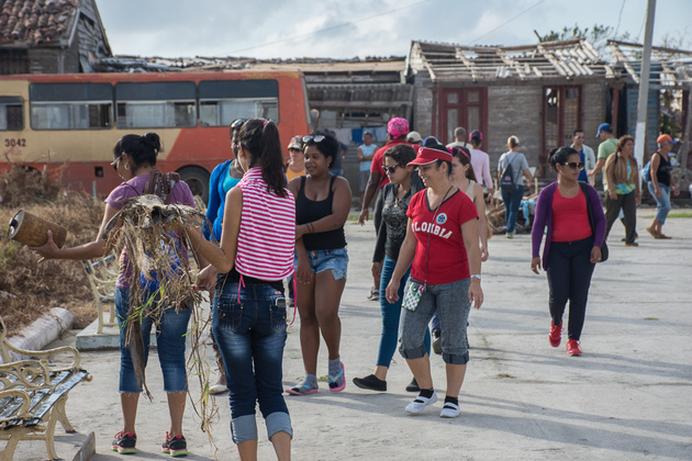 Isabela de Sagua por recuperación paulatina luego de Irma. Foto: ACN