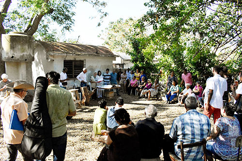 Con un nutrido público contó el XVIII Encuentro Nacional Ala Décima. Foto: Tamara Gispert.