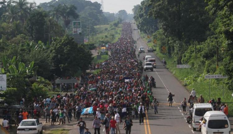 Caravana de migrantes define sus pr ximos pasos en M xico