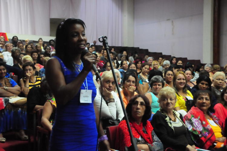 Asamblea X Congreso de la Federación de Mujeres Cubanas en Las Tunas