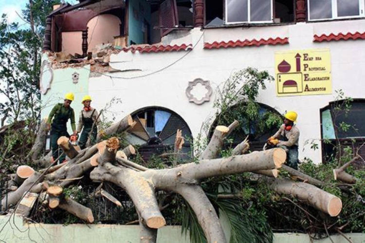 La magnitud de los daños precisa de fuertes labores de recuperación. / Foto: Armando Franco, ACN