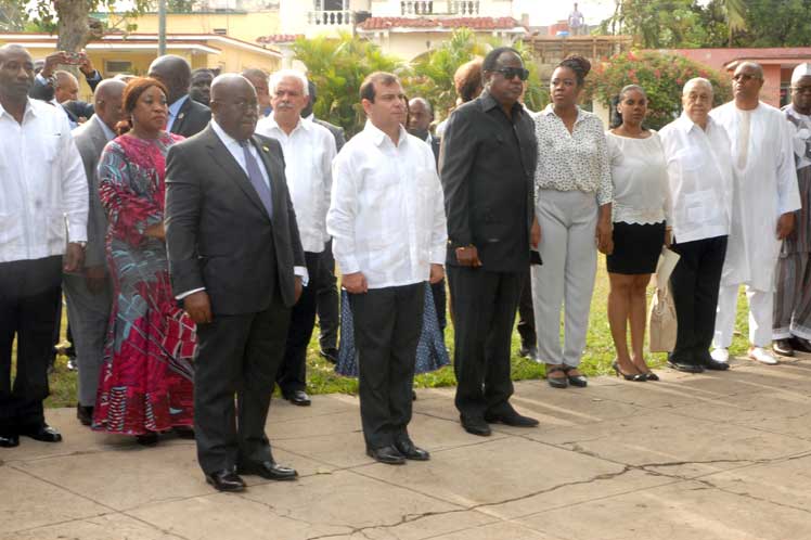 Presidente de Ghana destaca en La Habana legado de Kwame Nkrumah. Foto: PL
