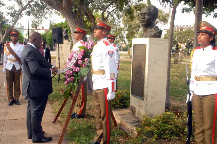 Presidente de Ghana destaca en La Habana legado de Kwame Nkrumah. Foto: Presidente de Ghana destaca en La Habana legado de Kwame Nkrumah