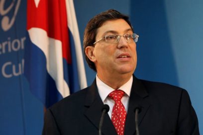Denuncia Bruno Rodríguez política agresiva de EE.U.U contra Cuba