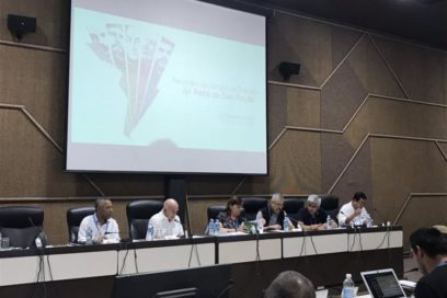 Preside Machado Ventura reunión del Grupo de Trabajo del Foro de Sao Paulo