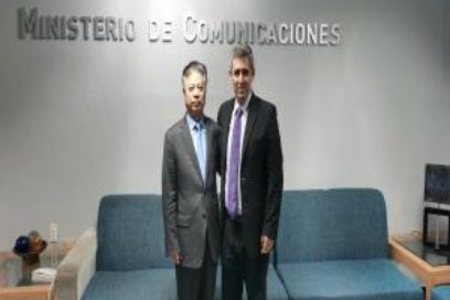 Recibe ministro de Comunicaciones a viceministro chino de la Administración del Ciberespacio