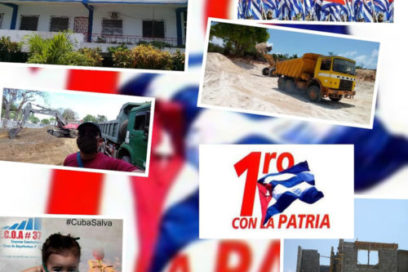 Constructores e hidráulicos listos para el Primero de Mayo (+Fotos y Video)