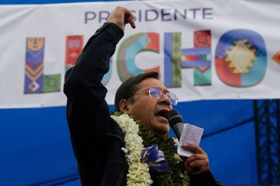 Bolivianos en el exterior también eligieron a Luis Arce como su presidente