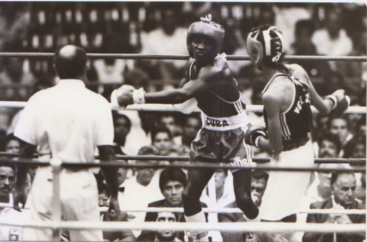Rogelio MArcelo en los Juegos Panamericanos Habana 1991. Foto: Archivo Trabajadores.