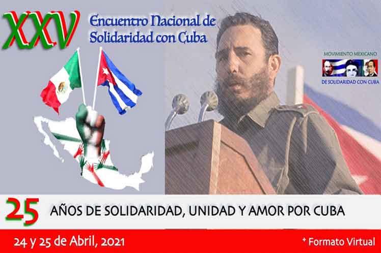 Sesiona en M xico Encuentro de Solidaridad con Cuba Trabajadores