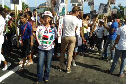 Magdalena y su Fidel siempre presente