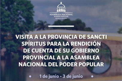 Visitan diputados la provincia de Sancti Spíritus