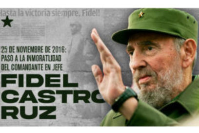 Voluntarios italianos y médicos cubanos rinden tributo a Fidel