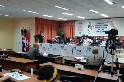 Concluyó en La Habana foro internacional de la FSM contra privatización de pensiones y jubilaciones