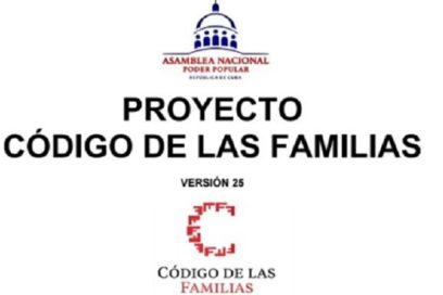 Disponible versión 25 del proyecto de Código de las Familias