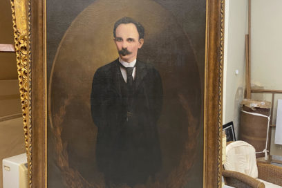 Restaurado cuadro de Martí