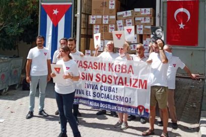 Envían desde Turquía donativo de insumos médicos