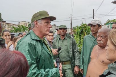 Díaz-Canel constata afectaciones preliminares en Pinar del Río (Cobertura Especial)