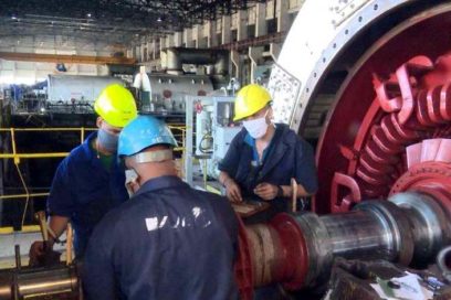 En mantenimiento cuatro bloques de varias termoeléctricas