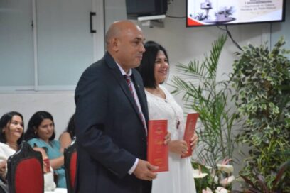 Ramiro Valdés en toma de posesión de Gobernador y Vicegobernadora en Villa Clara