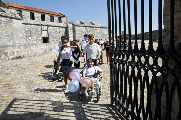 Andar Somos Uno en el Castillo de la Real Fuerza. Foto: Néstor Martí