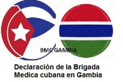 Declaración de Brigada Médica Cubana en Gambia contra espurio listado de EEUU