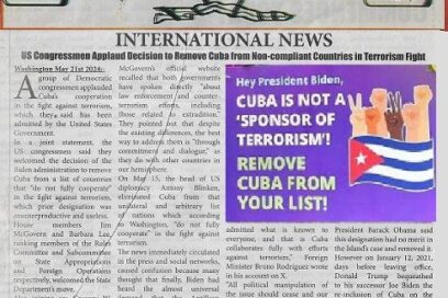 Amplia repercusión en Gambia de llamado a EEUU a sacar a Cuba de lista de países terroristas