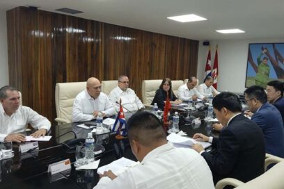 Recibió Morales Ojeda a dirigente partidista chino